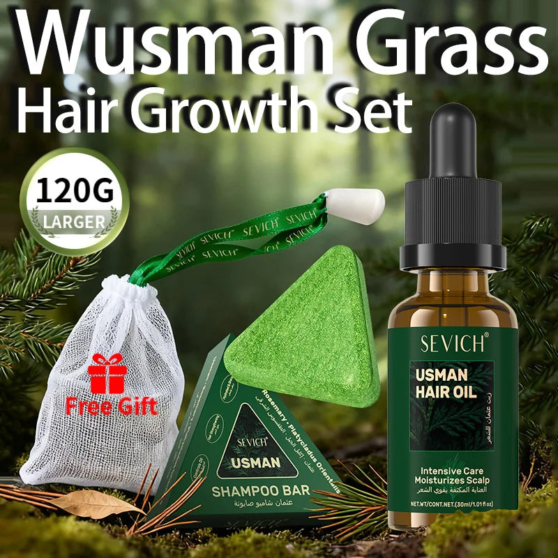 Natural Hair Strength Shampoo Soap | 12 Natural Korean Plants