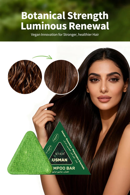 Natural Hair Strength Shampoo Soap | 12 Natural Korean Plants