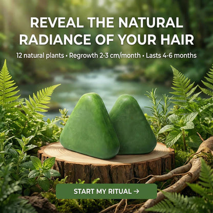 Natural Hair Strength Shampoo Soap | 12 Natural Korean Plants